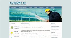 Desktop Screenshot of el-mont.ro
